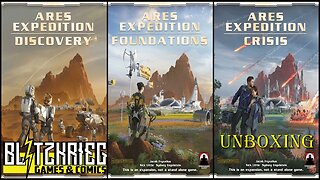 Terraforming Mars: Aries Expedition Expansions Unboxing / Kickstarter All In