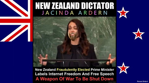NEW ZEALAND DICTATOR JACINDA ARDERN