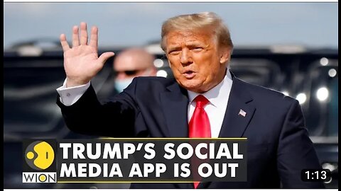 Donald Trump’s social media app ‘truth social’ available online, users begin posting