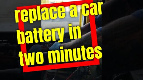 how to replace a car battery