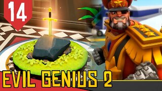 Roubando a EXCALIBUR! - Evil Genius 2 Ivan Vermelho #14 [Gameplay PT-BR]