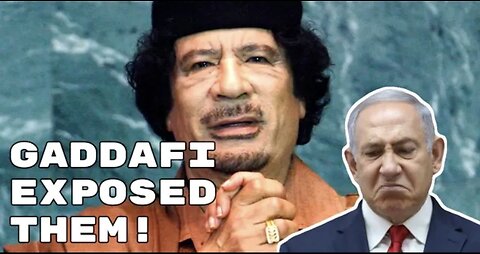 Dark Prophecy of Gaddafi: Israel's Secret Agenda Unveiled