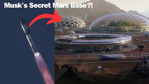ELON'S SECRET MARS BASE REVEALED! 🌌 Inside SpaceX's Unbelievable Plan for Martian Colonisation!