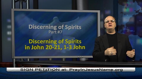 Discerning of Spirits, Part 7: In John 20,123 John