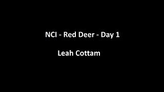 National Citizens Inquiry - Red Deer - Day 1 - Leah Cottam Testimony