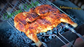 Charcoal Chicken Lebanese Recipe - Farrouj Meshwi