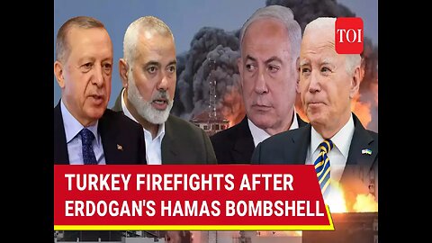 Erdogan Reveals NATO Nation Hosts Hundreds Of Hamas Fighters Amid War In Gaza | Watch