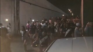 Força Jovem Vasco de Manaus chegando ao a aeroporto - Guarani x Vasco