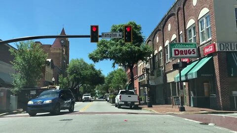 Ride with me through Sumter, SC's Main Street. Towns got forgotten when the interstates were built.