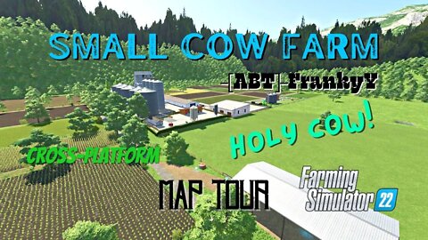 Small Cow Farm / Map Tour / -[ABT]-FrankyY / FS22 / LockNutz / Cross-Platform / Cows / Small Map