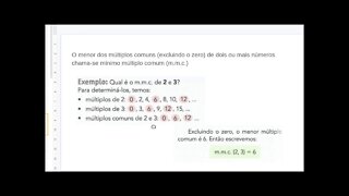 Matemática 7ºano - aula 51 - REVISÃO - inteiros, MDC e MMC [ETAPA]