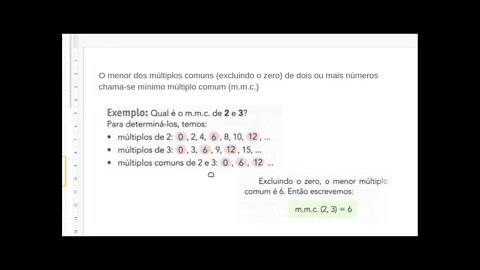Matemática 7ºano - aula 51 - REVISÃO - inteiros, MDC e MMC [ETAPA]