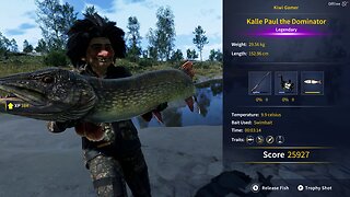 COTW The Angler Trollspret Nature Reserve Legendary Fish Kalle Paul the Dominator 3 July 2024