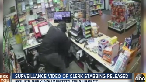 Surveillance video released in Towson convenience store stabbing