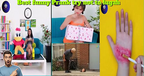 4 funny prank best funny video |the box of fun #funnyvideos #comedy