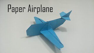 How to Make Origami Paper Airplane