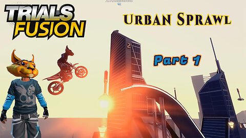 Trials Fusion – Urban Sprawl, Part 1 - Platform Bike Racing | 5 Tracks, Training & Time Trials, 2014