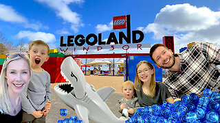 LEGOLAND 2023! - We got stuck on the Lego train!