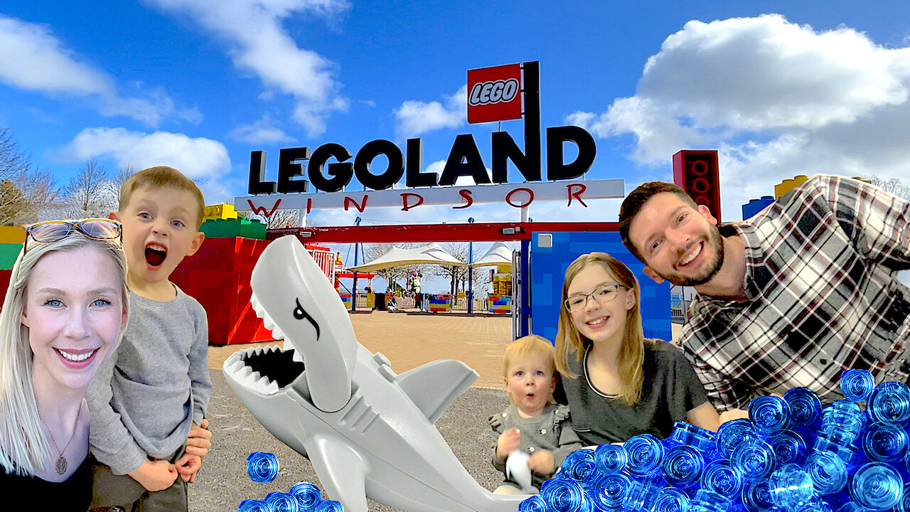 Legoland Inland LEGOLAND 2023! - We got stuck on the Lego train!
