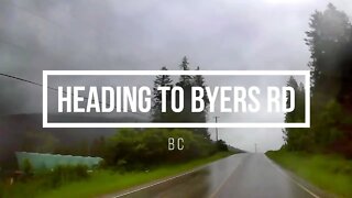 Byers Road near Cherryville BC. Place I lived at.