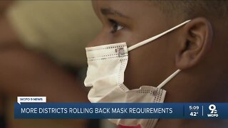 More Tri-State districts roll back mask requirements