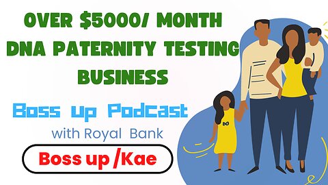 Make over $85,000 Part TIme with Paternity DNA Testing Business