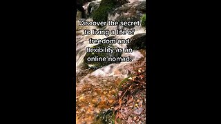 Become an online nomad.