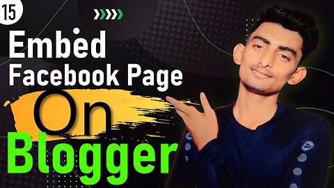 How To Embed Facebook Page In Website | Part 15 Blogger Course in Urdu For Beginners