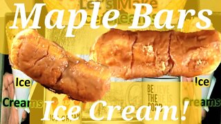 Ice Cream Making Maple Bars