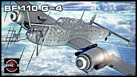 The Rugged Zerstörer! Bf 110 G-4! - Germany - War Thunder Review!