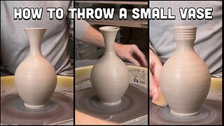 How To Throw A Small Vase