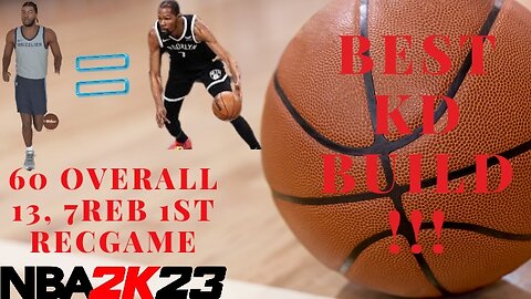 Kevin durant 60 overall in the rec he is a buket