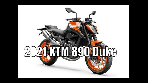2021 KTM 890 Duke
