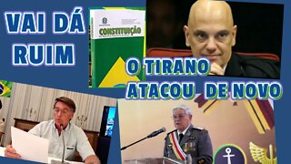 MORAES ATACOU DE NOVO E MULTOU HOJE O DEPUTADO DANIEL EM 135 MIL, MESMO PROTEGIDO POR INDUTO.