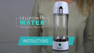 CellPower Bottle: Anleitung zur Nutzung [ENG]