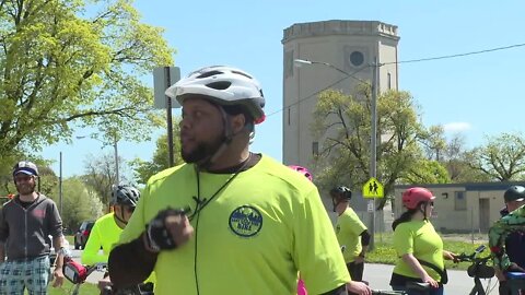 East Side Bike Club kicking off a new riding season putting the pedal to the metal around East Buffalo