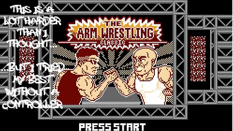 The Arm Wrestling Classic Test Gameplay (Trail & Error) on Keyboard