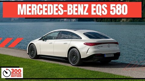 MERCEDES-BENZ EQS 580 4MATIC diamond white the most luxury electric car