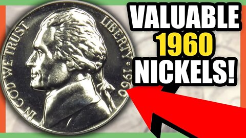 1960 NICKELS WORTH MONEY - RARE NICKELS TO LOOK FOR IN POCKET CHANGE!!