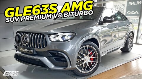 NOVA MERCEDES AMG GLE 63 S COUPÉ 4.0 V8 BITURBO 2021! SUV DE LUXO + INSANO DA CATEGORIA Fastcarview