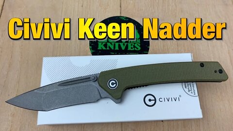 Civivi Keen Nadder/includes disassembly/another interesting model from Civivi