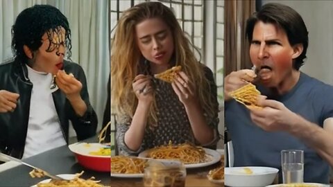 Celebrities Eating Spaghetti 🍝