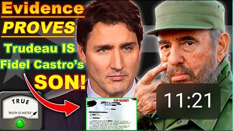 Bombshell Evidence PROVES Justin Trudeau Is Fidel Castro’s Son