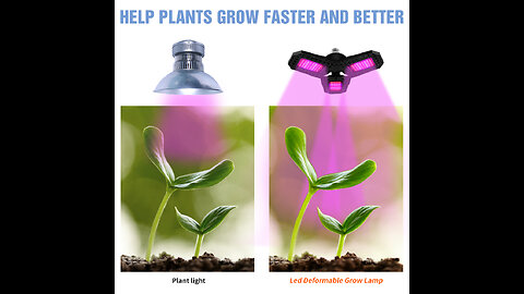 Grow Light Strips, LED 150-Bulb 3500K Dimmable Full Spectrum Plant Growing Lamp Bars for Indoor...