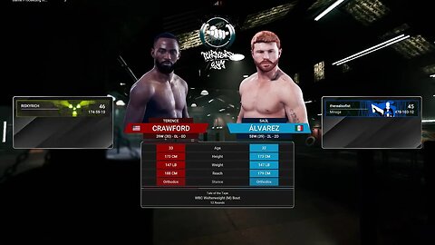 Undisputed Boxing Online Terrence Crawford vs Saul Canelo Alvarez 4 - Risky Rich vs therealsofist