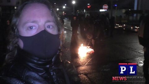 Antifa Burns American Flags At ICE Facility In Portland