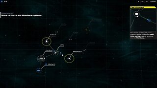 SpaceCom: Tactical Space Command; mission orders 1, Atargatis; learning controls, removing enemies