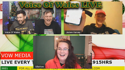 Voice Of Wales LIVE with James and Foxy