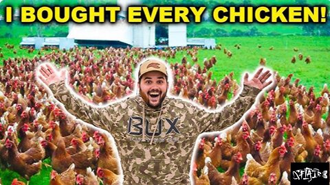 I BOUGHT every CHICKEN at the livestock auction.