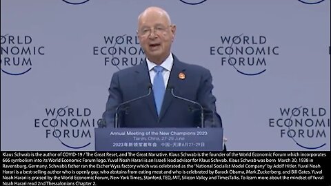 Klaus Schwab | "Premier Li Took His Office This March At a Critical Moment When China Adopted New COVID Control Measures & Started to Boost Economic Development, Social Dynamism & International Cooperation." - Klaus Schwab (6/26/23)